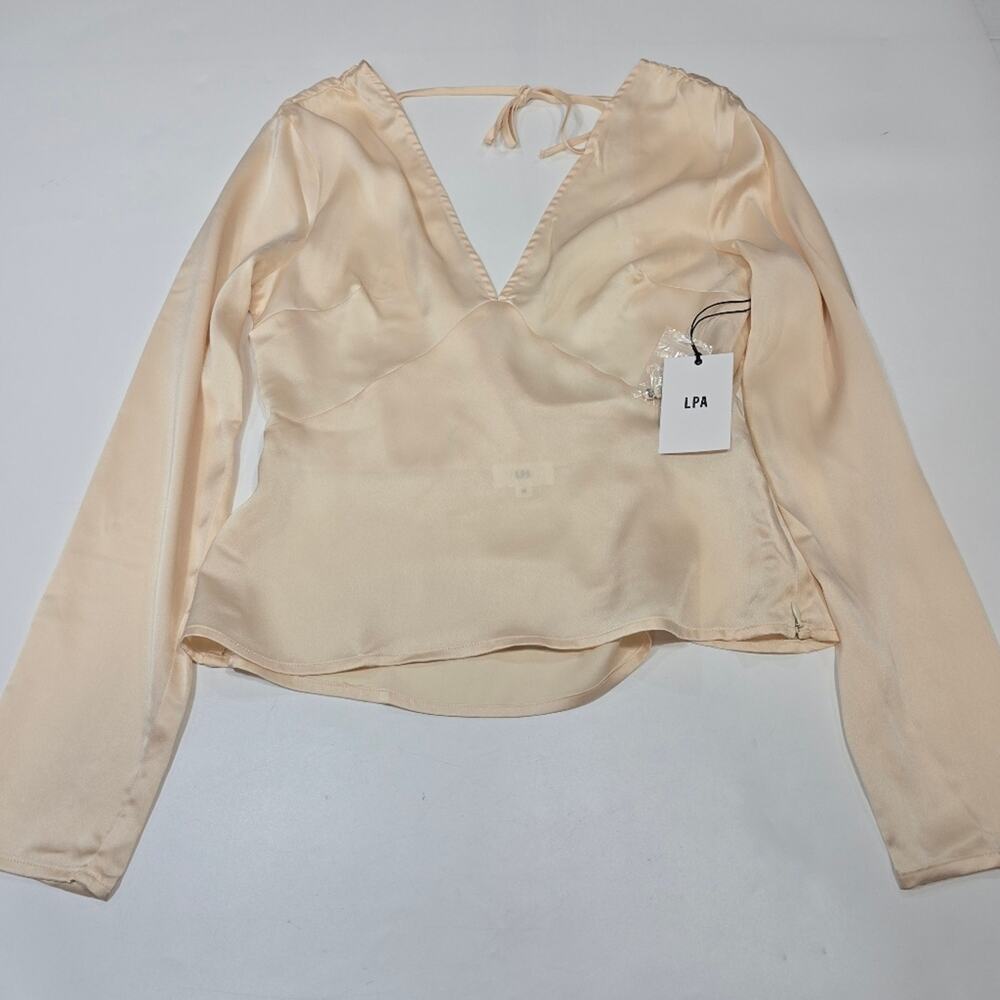 LPA Lara Top in Champagne Medium - Picture 2 of 13